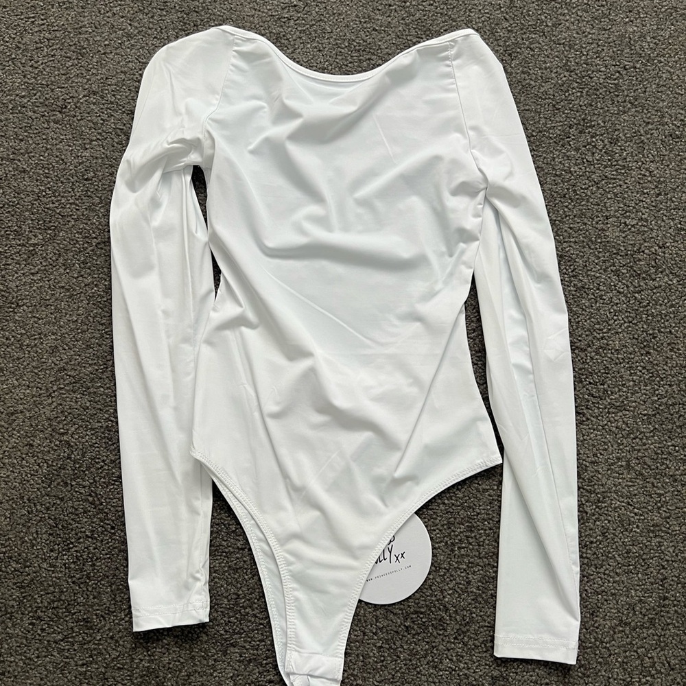 Princess Polly Crisp White Bodysuit